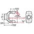 16NYS2864A by MERITOR - Drive Shaft Flange Yoke