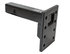 pm107 by BUYERS PRODUCTS - Trailer Hitch Pintle Hook Mount - 2 in. Pintle Hook, 3 Position/10 in. Shank