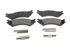 PGD802M by RAYBESTOS - Raybestos Element3 Metallic Brake Pad Set
