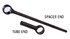 64473-000 by HENDRICKSON - Axle Torque Rod - 8-5/8 inch without Bushing Ultra Rod Plus Short