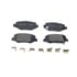 Raybestos PGD1274M Disc Brake Pad Set Raybestos Element3 Metallic Brake Pad Set