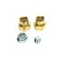 S-22635/2 by HENDRICKSON - Air Suspension Spring Hardware Kit - Includes Spiralock Nuts, Pipe Lug and Flange Nut