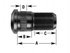 W1203R by GUNITE - 1.125-16 x 3.84 - Wheel Bolt (Gunite)