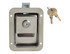L1980 by BUYERS PRODUCTS - Rust Resistant Steel Junior Single Point Locking Paddle Latch - Weld-On