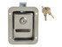 l1883 by BUYERS PRODUCTS - Stainless Steel Junior Single Point Locking Paddle Latch - Thru-Hole Mount