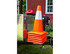 tch10v by BUYERS PRODUCTS - Traffic Cone Carrier - 18 in. Black, Steel, Vertical Mount