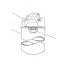 Caterpillar 4N1981 Fuel Filter FILTER G