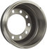 Gunite 3710X Brake Drum Brake Drum - 16.50" Overall Diameter, 10 Holes, 11.25" Bolt Circle, Outboard Mounting, 9.04" Overall