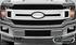 25571B by T-REX - Billet Series Bumper Grille; Horizontal; Aluminum; Black; 1 Pc; Overlay;