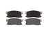PGD176 by RAYBESTOS - Raybestos Element3 Organic Brake Pad Set