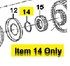 3315725 by FULLER - Manual Transmission Input Shaft Snap Ring Set