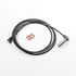 R955604 by MERITOR - ABS Wheel Speed Sensor - 6.56 ft. Length, 6.2mm Cable Diameter, KE-Plug Connector (WABCO)