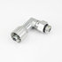 08Z-R68 by WEATHERHEAD - Eaton Weatherhead Z Series Crimp Hose Fittings Male Straight Thread O-Ring Swivel 90 Elbow