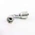 08Z-A30 by WEATHERHEAD - Eaton Weatherhead Z Series Crimp Hose Fittings Female ORS Swivel Short Drop 90 Elbow