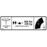 1701645 by JLG - JLG ORIGINAL OEM, DECAL, CAPACITY, 500 LBS. MAX