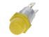 JLG 4360387 Push Button Switch Push Button Switch Kit - Yellow, Screw Terminal, 1-Way, Panel Mount