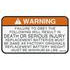 56640-002 by CONDOR - CONDOR ORIGINAL OEM, DECAL, BATTERY REPLACEMENT