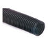 Grote 83-8007 Wire Loom 50 ft. Black Split Flex Convoluted Tubing, Polyethylene, 5/8" Diameter, 2.45 mm THK