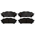 17D1004 by ACDELCO - Disc Brake Pad Set, Rear, Organic, for 05-06 Saab 9-2X /04-07 Subaru Impreza/04-08 Subaru Forester