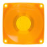 Grote 90743 Tail Light Lens Stop / Tail / Turn Light Lens - Two Stud, Yellow