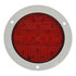 53322 by GROTE - SuperNova 4" Full-Pattern LED Stop / Tail / Turn Light - White Theft-Resistant Flange, Male