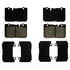 17D665C by ACDELCO - PAD KIT,FRT DISC BRK
