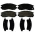 17D484 by ACDELCO - Disc Brake Pad Set