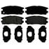 ACDelco 17D580 Disc Brake Pad Set DISC PAD KIT (GSMP)