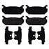 ACDelco 17D584 Disc Brake Pad Set Rear Brake Pad Set