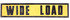 Roadmaster 2198-72 Combination Light Assembly Bracket Wide Load Banner. Vinyl Mesh, 15" x 72"