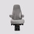 National Seating 51110331 Seat Ensign 95 Series Seat Assembly, High Back Gray Cloth, 21in Cushion
