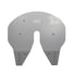 Minimizer 100079 Fifth Wheel Trailer Hitch Mount Slick Plate Slick Plate, Ftaine 6000 NoSlack II Kit