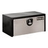1702705 by BUYERS PRODUCTS - 18 x 18 x 36in. Black Steel Truck Box with Stainless Steel Door