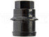 611-622.1 by DORMAN - Wheel Nut Cover - Black, M27-2.0 Thread, 22mm Hex, 45mm Depth, Threaded, Plastic, Metric