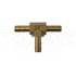 Dorman 493-029.1 Fuel Hose Tee Fuel Hose Fitting-Brass Tee Connector-1/4 In.
