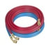 68420 by ROBINAIR - 20' RED/BLUE ENVIRO-GUARD HOSE W/Q.S.