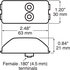 150A by PETERSON LIGHTING - 150 Clearance and Side Marker Light - Amber