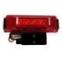 161KR by PETERSON LIGHTING - LED Marker/ Clearance, P2, Rectangular, Kit, 4"X1.25", red, poly bag