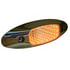 179A by PETERSON LIGHTING - LED Auxiliary, Oval, w/ Chrome Bezel, 6.45"X2.16", amber, poly bag