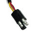 318L-P by PETERSON LIGHTING - 318 LED Agricultural Stop/Turn/Tail and Warning Light - Roadside, 4-Pin Plug