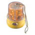 Peterson Lighting 740A Strobe Light LED Strobe Light, Oblong, Battery-Operated, 3.95"X6.30", amber, poly bag