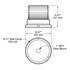 Peterson Lighting 798A Strobe Light LED Strobe Light, Beacon, 360 Degree Ee 5.57"X6.57" Multi-volt, amber, box