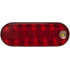 880K-7-MV by PETERSON LIGHTING - LED Stop/Turn/Tail & Back-Up Light Oval, Grommet-Mount Kit 6.50"X2.25" Multi-volt, red + white, poly bag