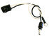 B160-491 by PETERSON LIGHTING - Plug, LED w/ #10 Ring Terminal & .180 Bullet Terminal 8" Leads, bulk pack