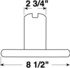 428-09 by PETERSON LIGHTING - 428-09/440-09 Universal License Brackets - Steel