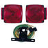 Peterson Lighting 541 Trailer Light Trailer Light Under 80" Kit Rear Light Only 4.75"X4.50", box