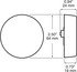 M175A by PETERSON LIGHTING - 175 2.5" LED Clearance/Side Marker with Reflex - Amber