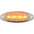 Peterson Lighting M178CA-BT2 Clearance Light LED Marker/ Clearance, P2, Oblong, w/ two .180 Bullets Clear Lens 4.7"X1.50",