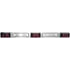 Peterson Lighting M191-3RL Identification Light LED ID Bar Light, Stainless Steel 60" Lead Wires, 14.25"X1.19", red, bulk