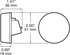 M194R by PETERSON LIGHTING - 194A/R Series Piranha&reg; LED 2" LED Clearance/Side Marker Light - Red